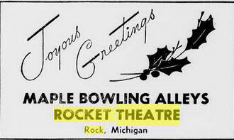Rocket Theater - Dec 22 1950 Ad (newer photo)